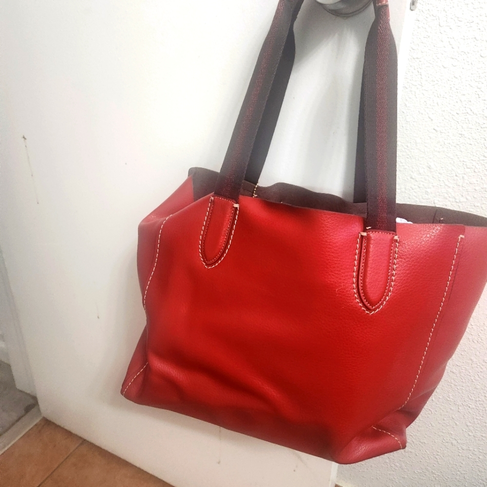 Red Coach Derby Tote